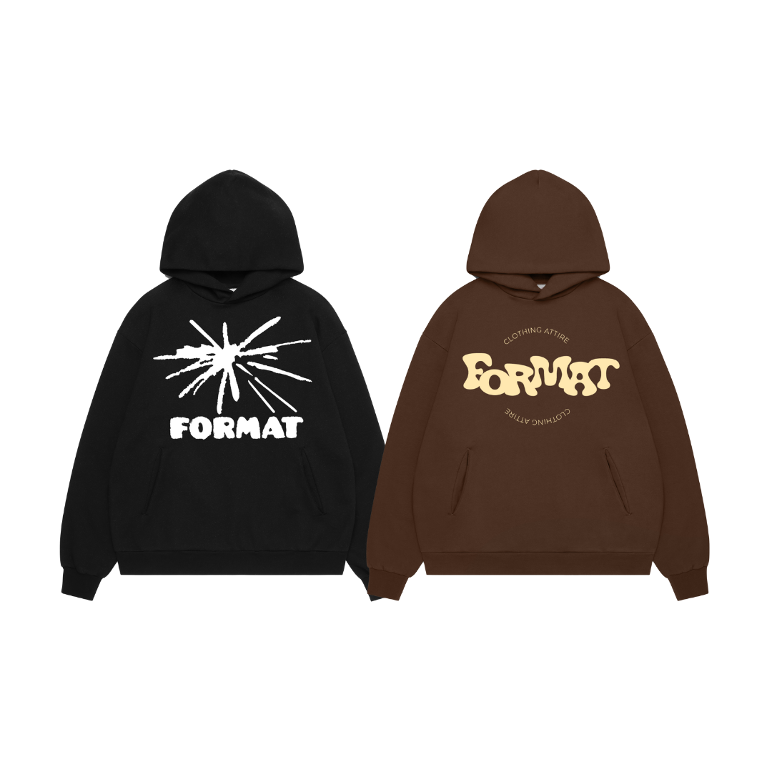 Black and Brown Hoodie Bundle