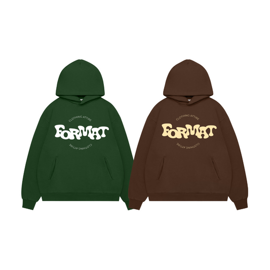 Green and Brown Hoodie Bundle