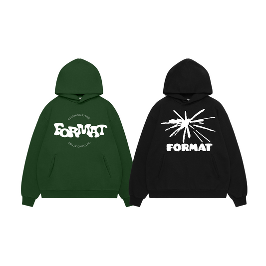 Green and Black Hoodie Bundle