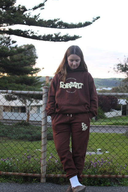 'Life is Better' Brown Hoodie